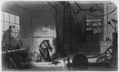 Visitors at the Works, illustration from 